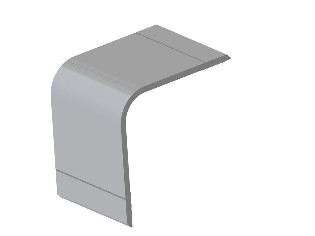 EXTERNAL CONTAINER PROFILE 66,5×66,5 MM ANODA L-2330mm