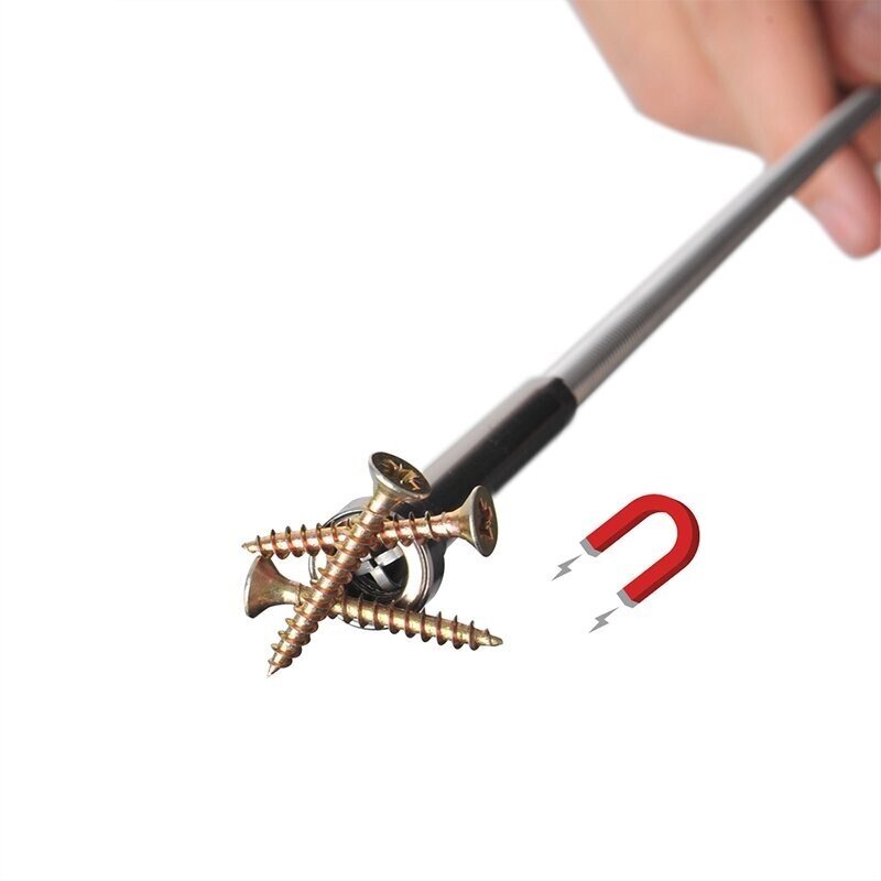 MAGNETIC FLEXIBLE GRIPPER WITH LED LAMP