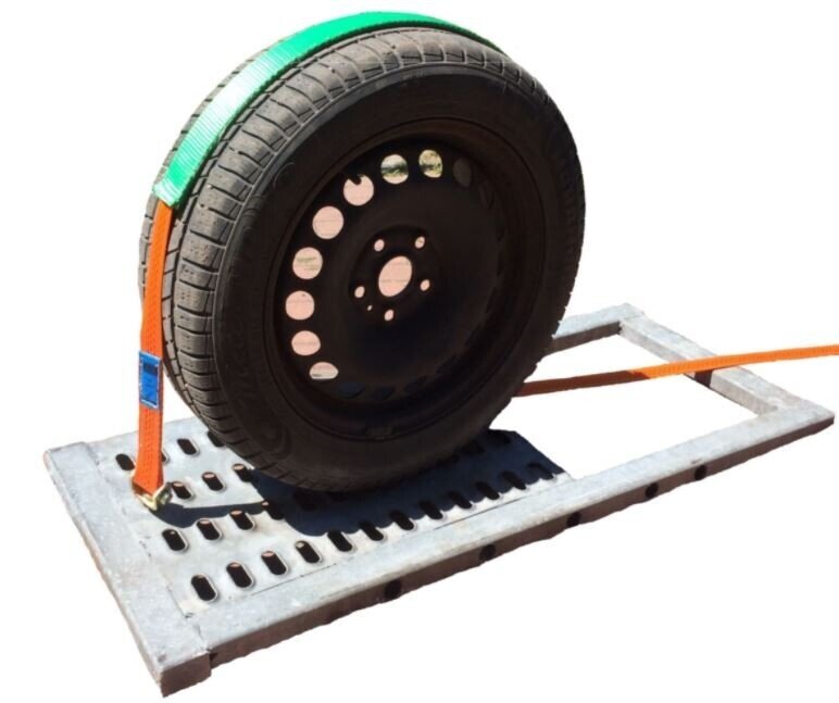 3-point trailer belt 2,80m / swivel hooks + sleeve