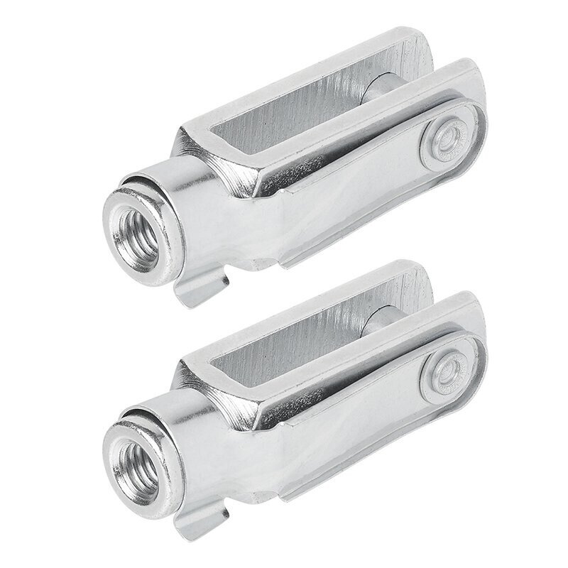 CLEVIS M8 58mm BRAKE LINE HOLDER WITH SPINKER COMBINED 2 pieces.