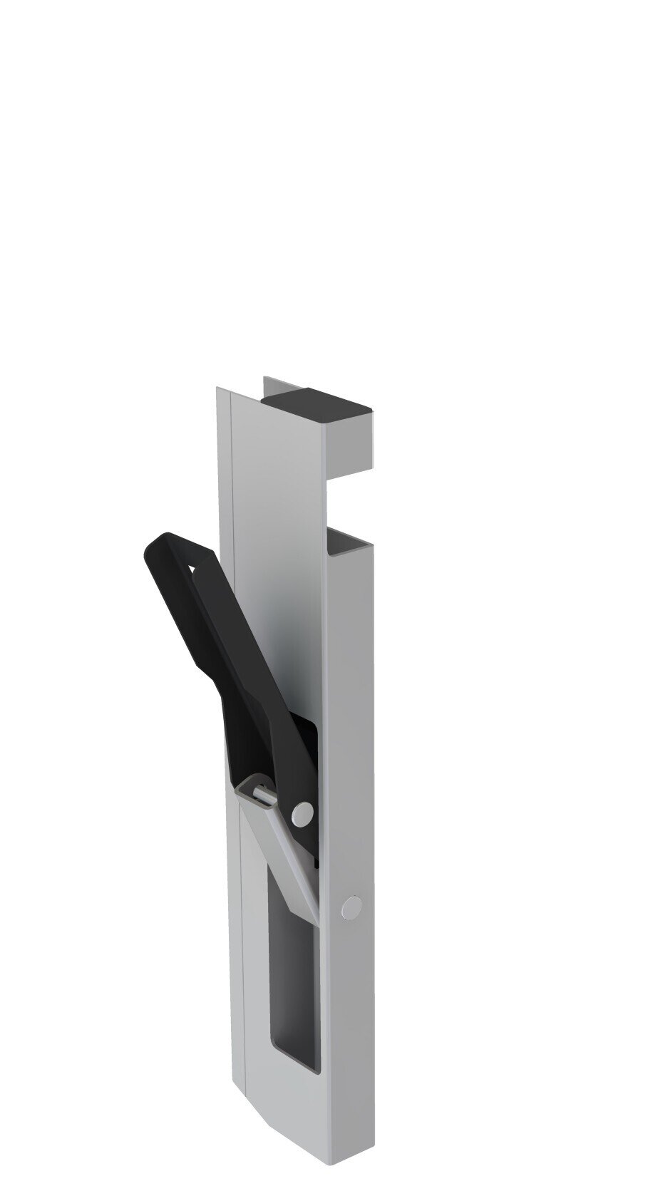 Zamknięcie burtowe pionowe L 350 mm /z okienkiem/ bez lema/ prawe RAL