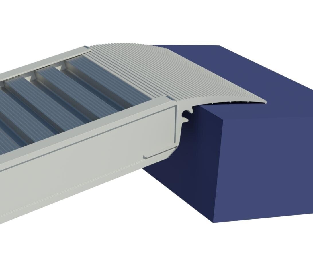 L-3200 mm / 3.8 T certified aluminum invasion ramps